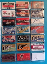 LAMETTE DA BARBA D'EPOCA -  VINTAGE - NUOVI INSERIMENTI!!!!