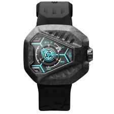 The ElectricianZ XO The Shadow Swiss Quarzo Gomma Nero PVD Orologio Uomo