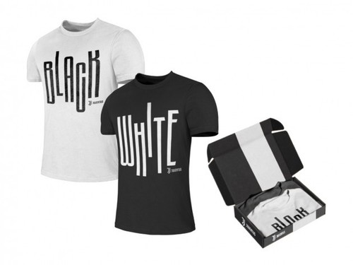 Shirt kid juve black - black, white