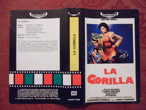 Gorilla cover locandina - la, /