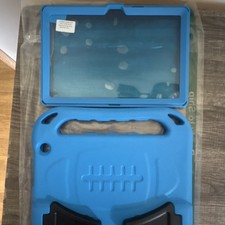 Blue rugged tablet case - blue,