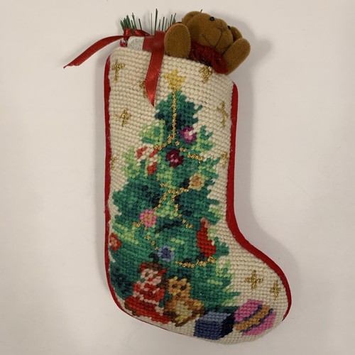 Mini calza albero natale - di,