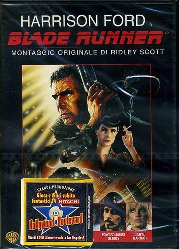 Dvd blade runner - dvd, montaggio