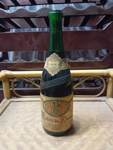 Antica bottiglia vino - bottiglia, rosso
