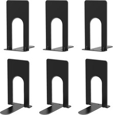 6 Pezzi Fermalibri in Metallo