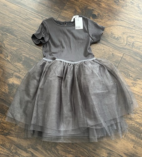 Abito bambina grigio - h&m, in
