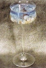 Candela gel in vasetto vetro