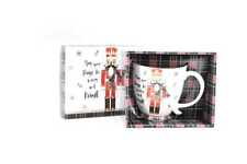 Tazza Natale Con Schiaccianoci In Ceramica Kasanova Mod 2