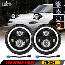 2X Faro LED 7 pollici per