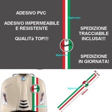 ADESIVO VESPA STICKER BANDIERA