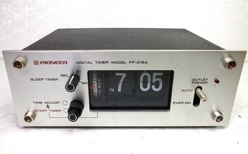 Pioneer 215a modello - modello, timer