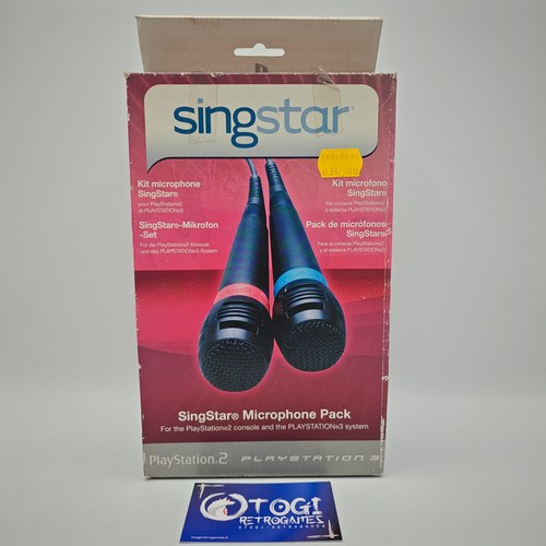 Singstar microphones ps2 ps3 - -,