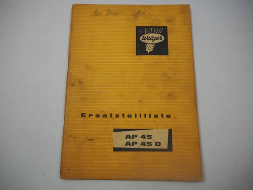 Welger ap45 ap45d pressa - ap45d,