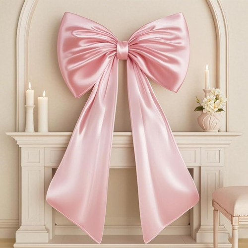 Grande fiocco rosa per - grande,