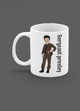 Elvis Presley Cartoon Mug -