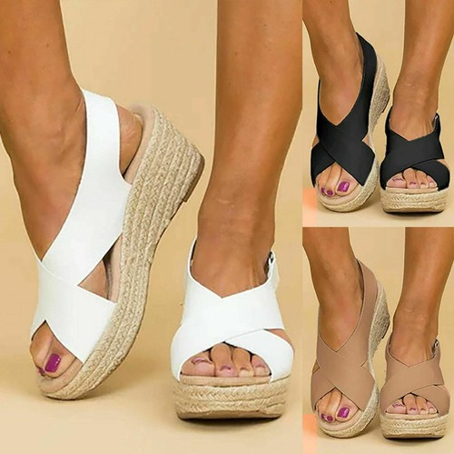 Sandali donna estivi - , zeppa