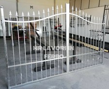 Cancello ferro pieno liscio - cancello,