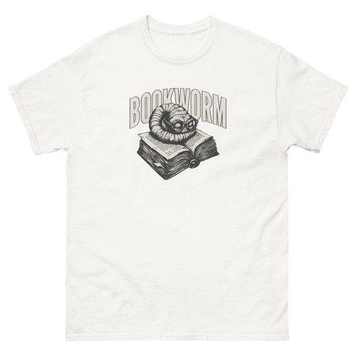 Shirt unisex bookworm - t-shirt,
