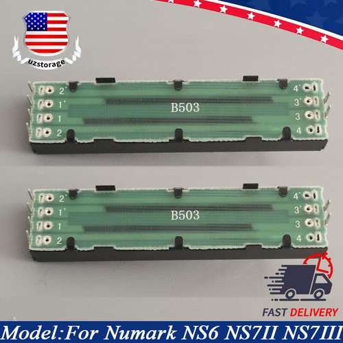 Channel fader per - 2, numark