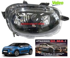 FARO FANALE PROIETTORE H7-H7 DX CITROEN C3 DAL 2016  IN POI VALEO NUOVO