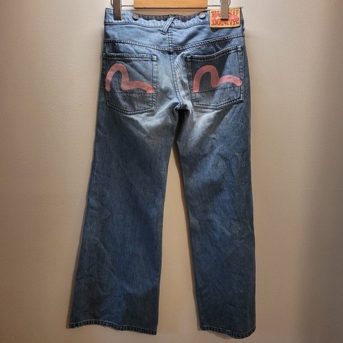 Y2k evisu donna flared - evisu,