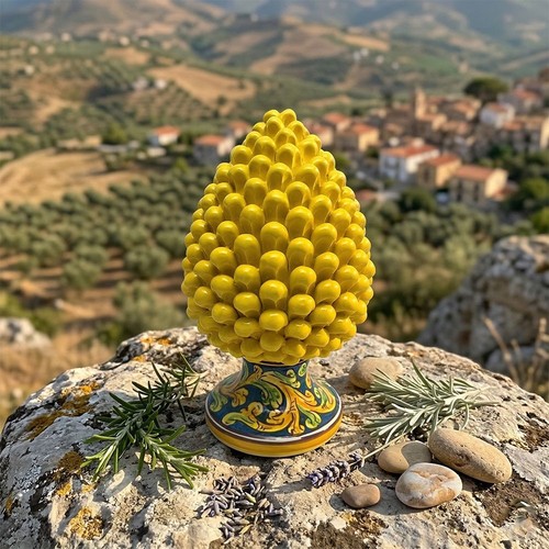 Pigna ceramica siciliana - ceramica,