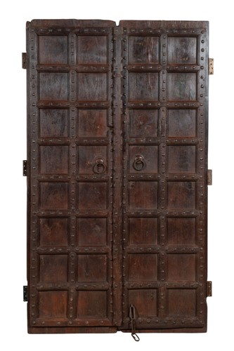Portone antico legno teak - portone,