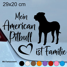 Autoaufkleber American Pitbull