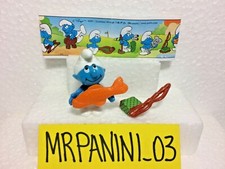 PUFFI SPORTIVI 2001 (I) - Kinder SORPRESINE - PESCATORE - K02-66 + Cartina