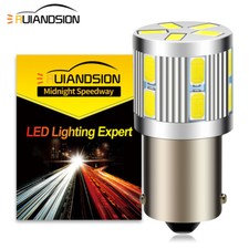 2pcs Bianco 1157 P21/5W LED Lampadina Fanale Posteriore Del Freno DC 6V