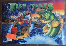 WILLIAMS FISH TALES FLIPPER TRANSLITE ORIGINALE NOS OTTIME CONDIZIONI 