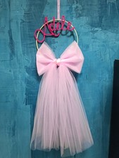 Fiocco nascita  tulle Con