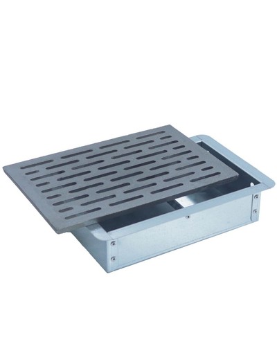 Griglia ghisa 20x30x1 - ghisa, cm