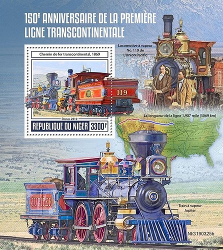 Treni vapore americani - treni,