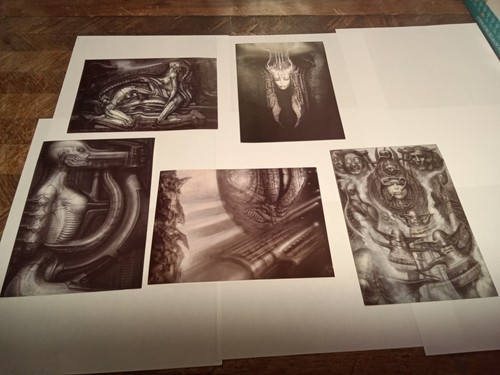 Giger print lotto 5 - giger, di