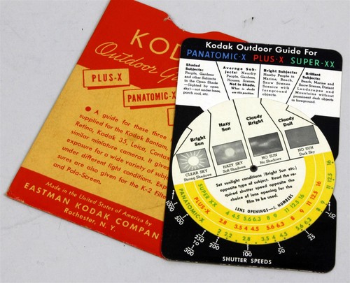 Kodak vintage guida esterna - kodak,