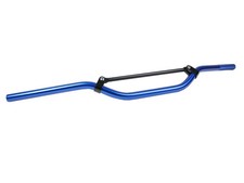 Manubrio in alluminio Moto Cross medio alto blu 22 mm per TRW LUCAS ABE MCL154B