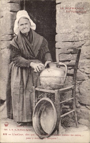 Femme normande pomme de - femme,
