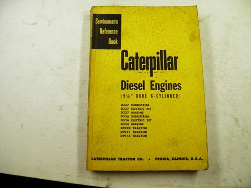 Gatto caterpillar d337 d326 - caterpillar,