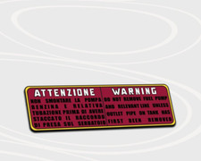 ADESIVO STICKER MOTORE