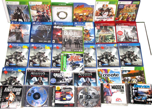 Lotto videogiochi ps1 ps4 - lotto,