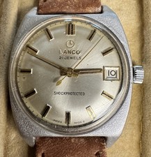 Orologio Vintage Lanco Funzionante 32,5 MM 102