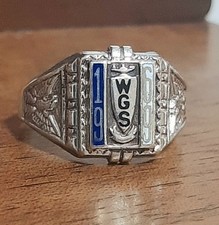 Anello argento college