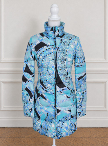 Piumino emilio pucci 100 seta - piumino,