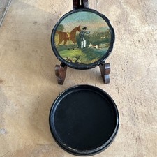 Antique Hand Painted Papier