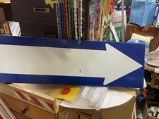 cartello SENSO UNICO Vintage