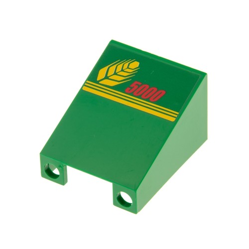 Lego parabrezza 3x4x4 verde - 1x,