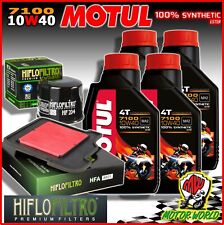 KIT TAGLIANDO OLIO MOTUL 7100 10W40 + FILTRI YAMAHA 900 Tracer D GT ABS 2018