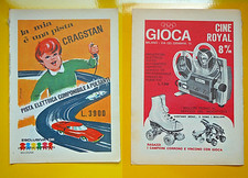 PUBBLICITÀ ADVERTISING 1969 CRAGSTAN Pista elettrica + CINE ROYAL 8mm Proiettore