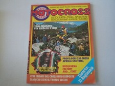 MOTOCROSS 12/1980 PROVA MOTO GORI GM1 MX 250 CROSS/APRILIA 340 TRIAL